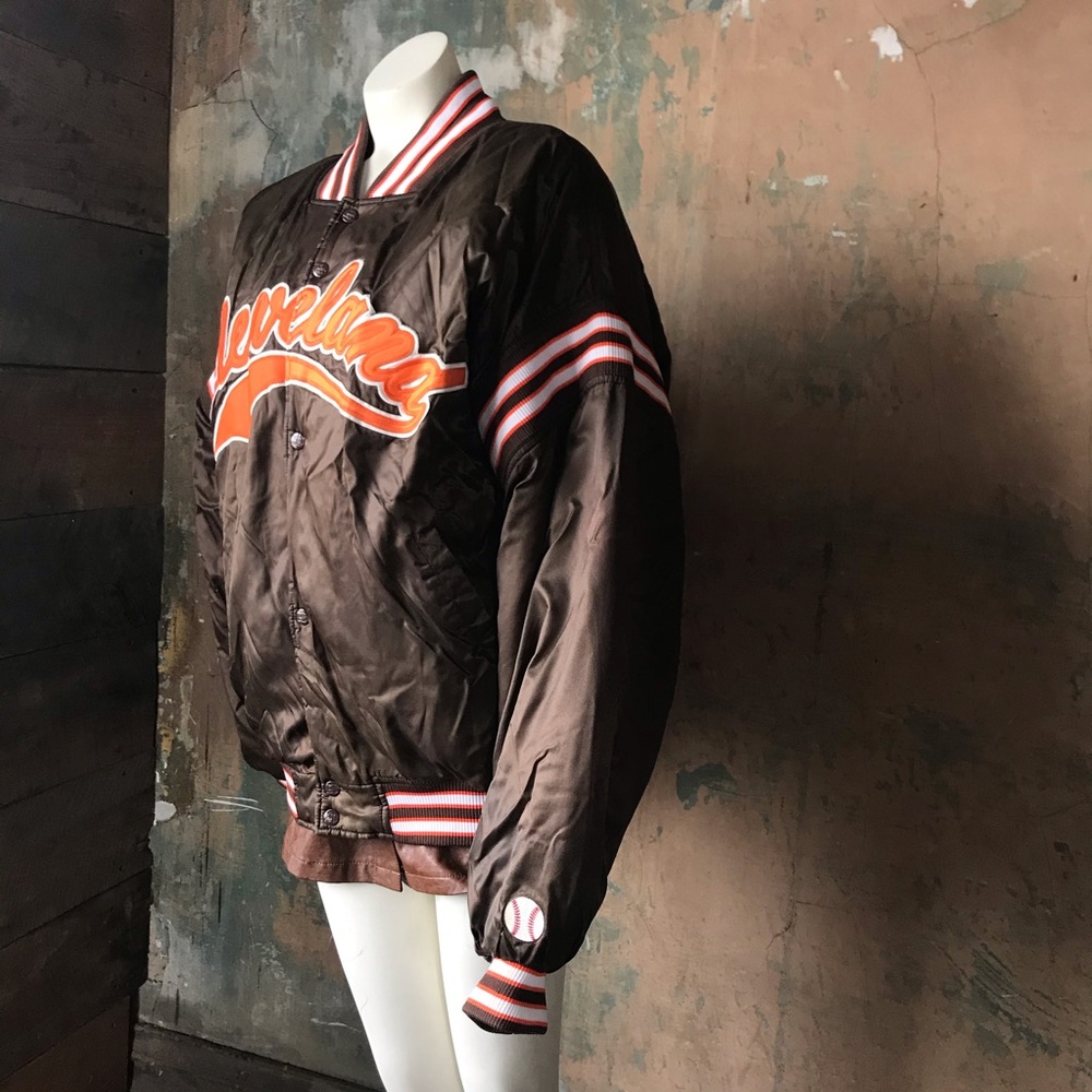 Cleveland Browns Bomber Jacket Vintage Rescue